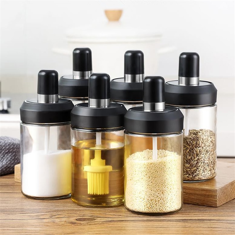 Oil Bottles, Sauce Containers & Spice Jars