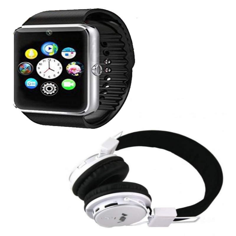 W08 Smart Watc & Nia X3 Headphone