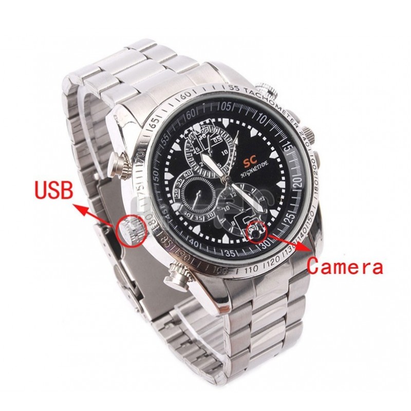 video wrist watch camera