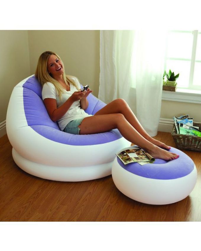 intex-inflatable-cafe-chaise-chair-with-optional-pump