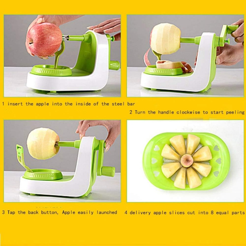 Small Fruits & Vegetables Peeler for Apples, Potatoes, Pears with Slicing Cutter Price in Pakistan | LAPTAB