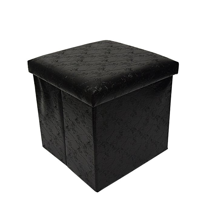 folding-storage-ottoman-foot-rest-stool-black