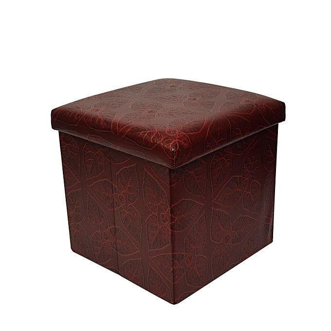 folding-storage-ottoman-foot-rest-stool-maroon