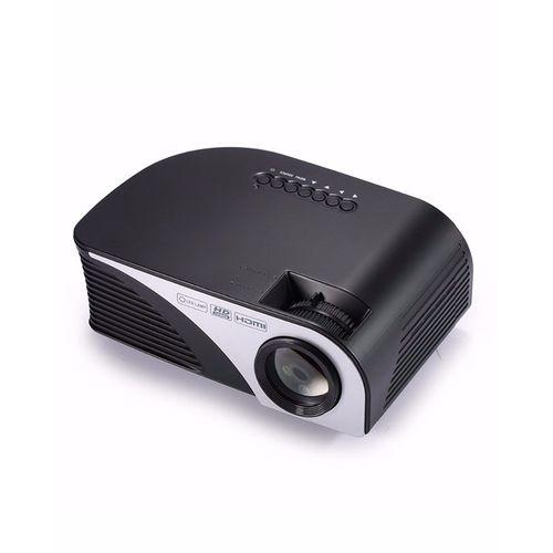 LED Mini HDMI Home Cinema Projector - Black