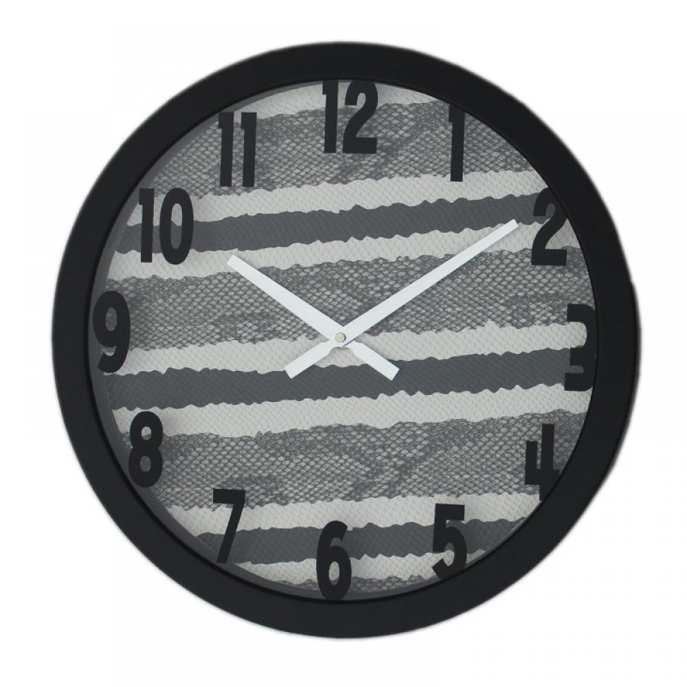 fabric-texture-wall-clock-large