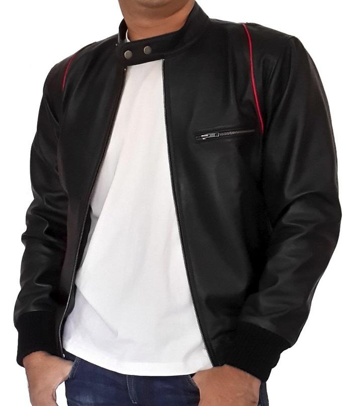 Men's Slim Fit Leather jacket BR1 Price in Pakistan | LAPTAB