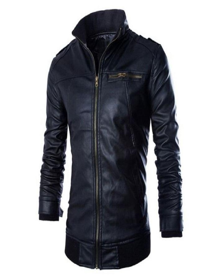 Buy Black Slim Fit Leather Jacket For Mens - Best Price in Pakistan ...