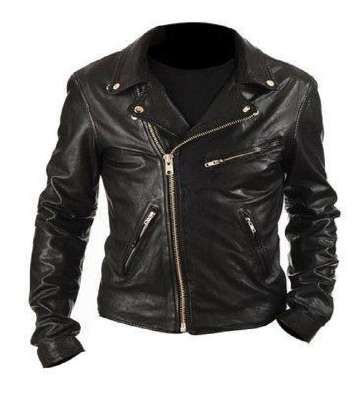 Men's Slim Fit Leather jacket MBS Price in Pakistan | LAPTAB