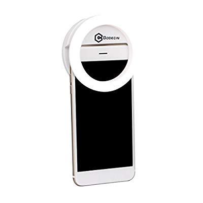 Selfie Ring Light, Bodecin Portable Mini 