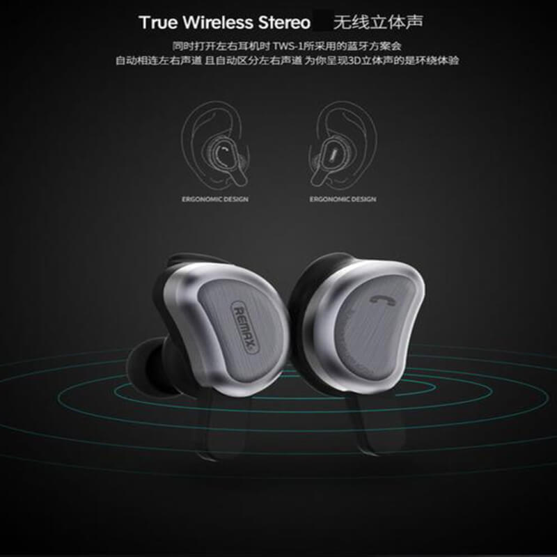REMAX TWS-1 Wireless Stereo Stylish Portable Bluetooth Headset Price in Pakistan | LAPTAB