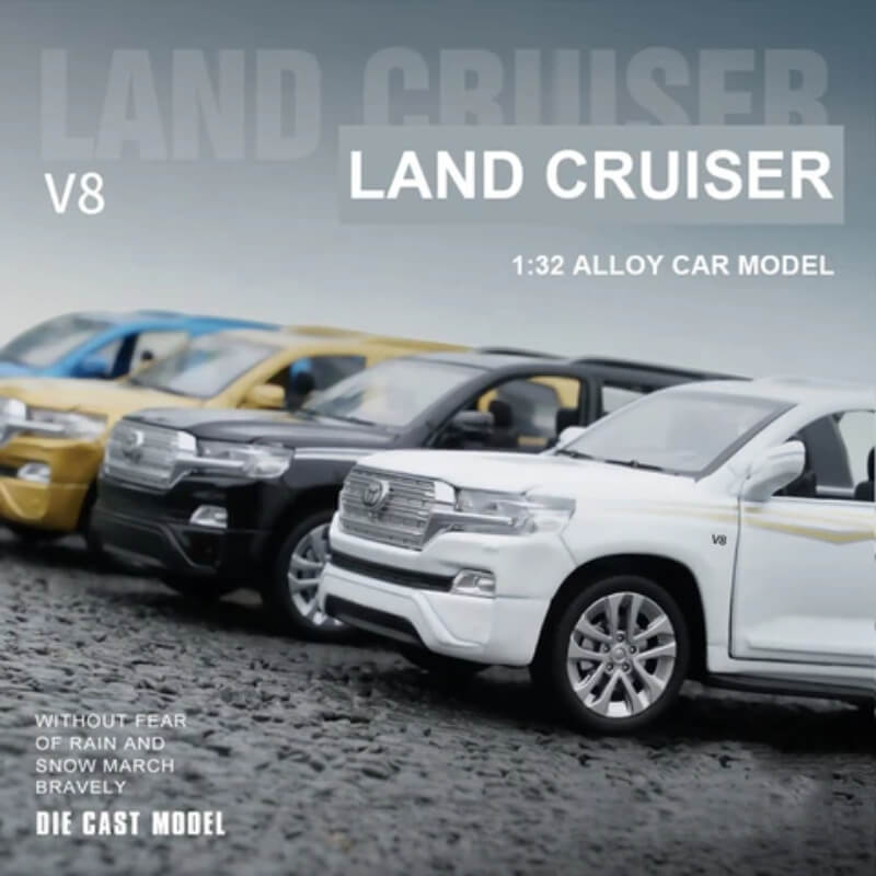 Die-cast Toyota Land Cruiser SUV V8 2019