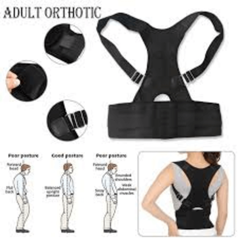 Buy Adjustable Posture Corrector Shoulder Back Support Corset - Best ...