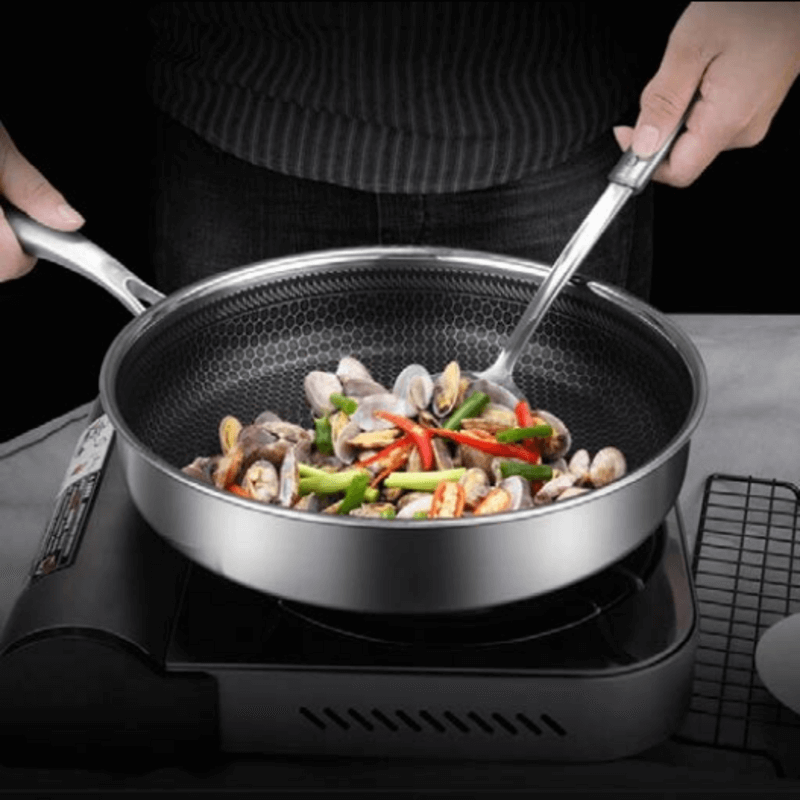 316 Stainless Steel Nonstick Frying Pan