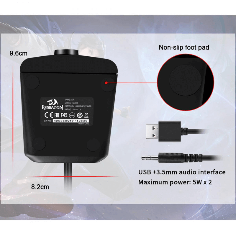 Redragon GS530 Air Gaming Speaker Price in Pakistan | LAPTAB