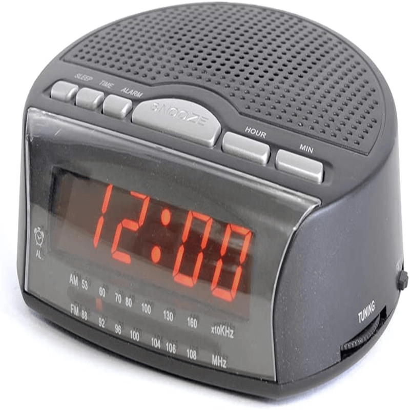 AM/FM Radio Alarm Digital Clock