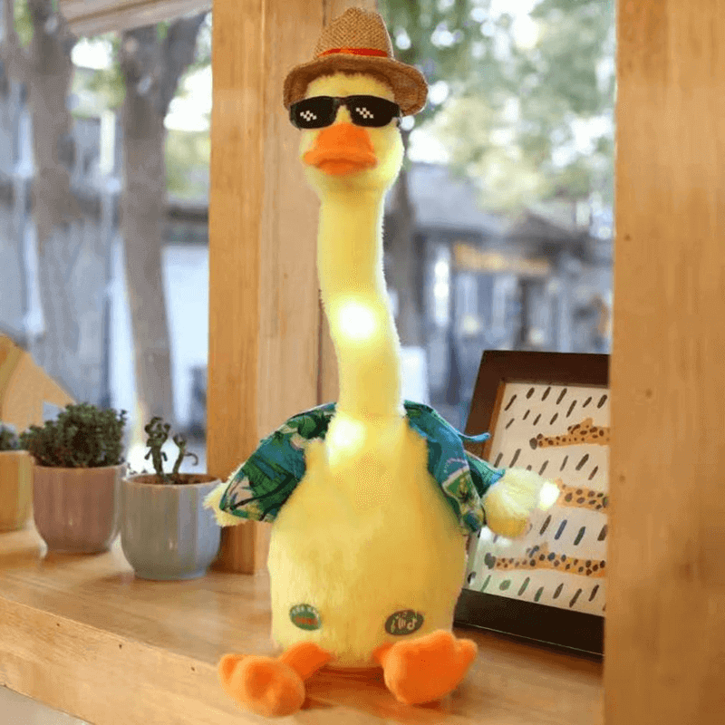 Electric Dancing Duck Soft Plush Toy