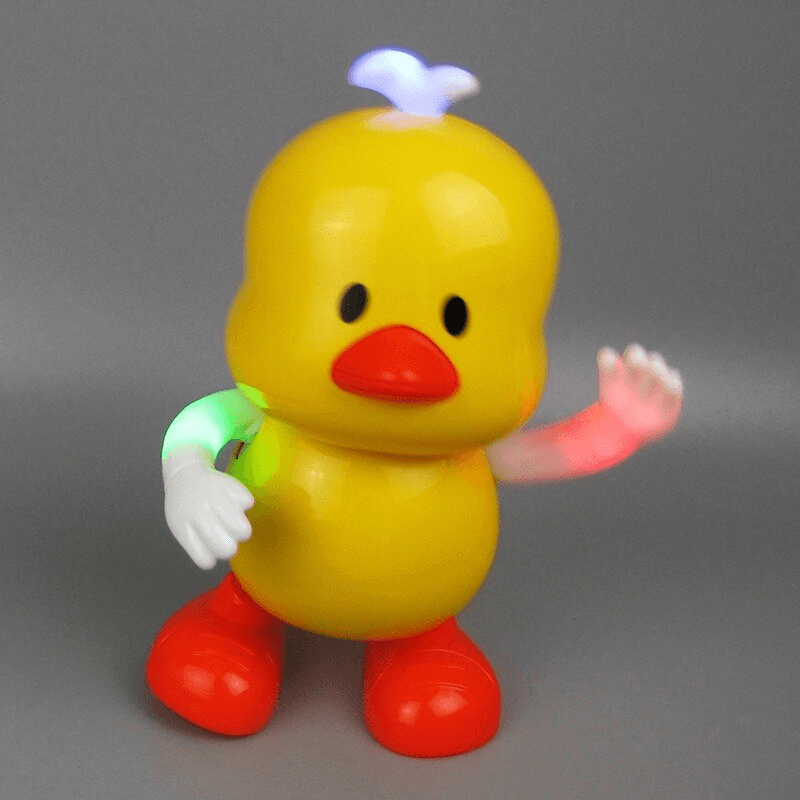 electric-yellow-little-duck-robot-toy