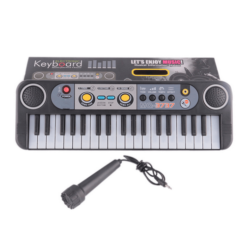 Mini Electric Piano Keyboard With Microphone