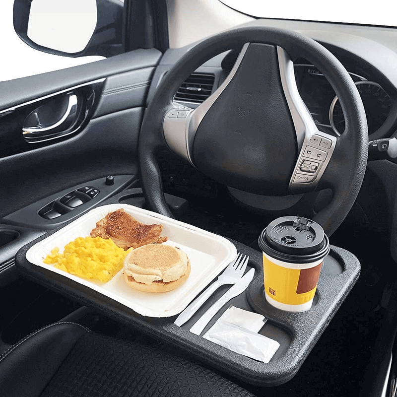 Universal Car Steering Wheel Desk Food Tray 