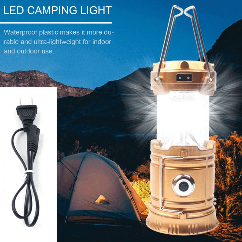 Solar Lamp Portable Camping Lantern