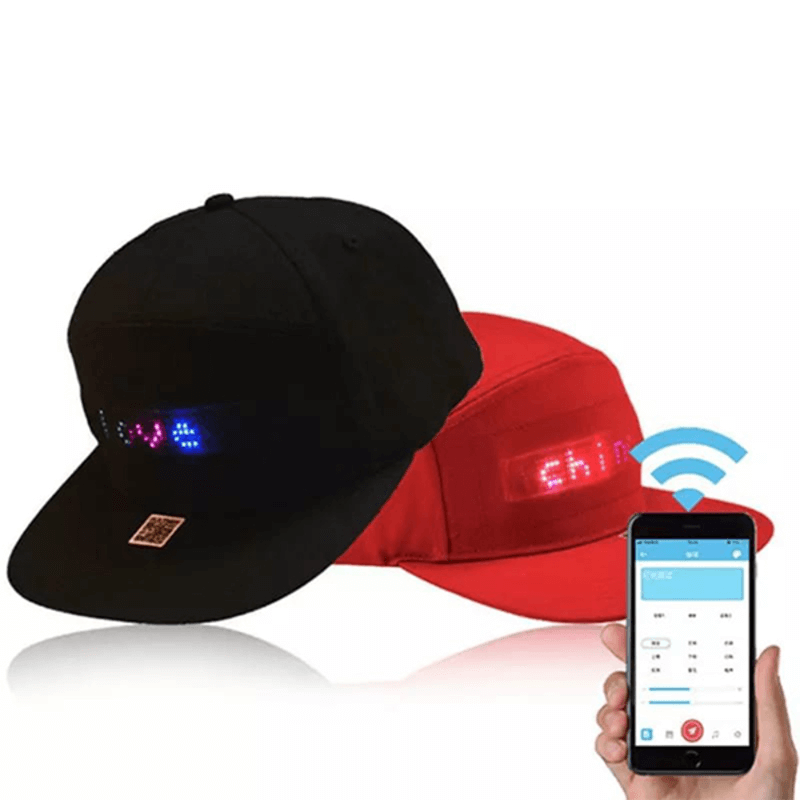 Bluetooth Digital LED Cap