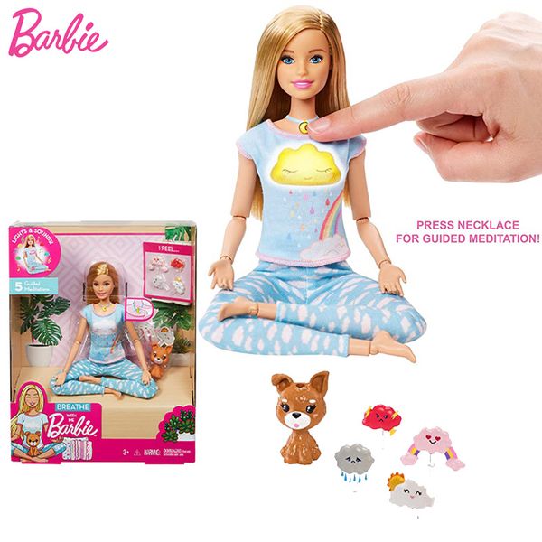 Barbie Meditation Doll-Breathe with Barbie