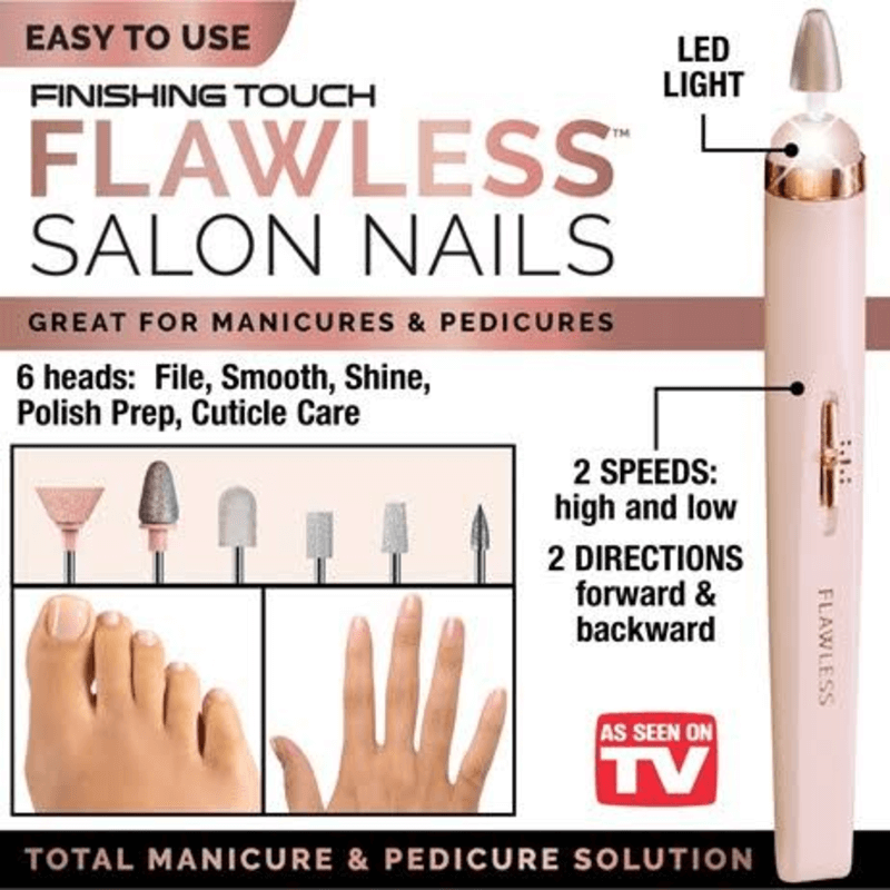 Flawless Salon Nail Art Tool Manicure Pedicure Kit