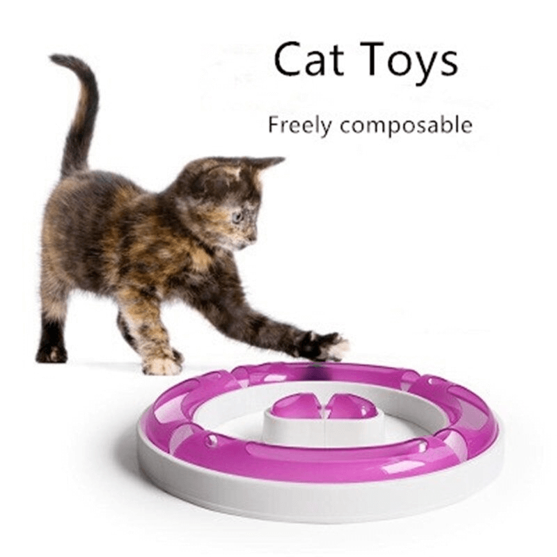 interactive-plastic-cat-chasing-ball-track-toy