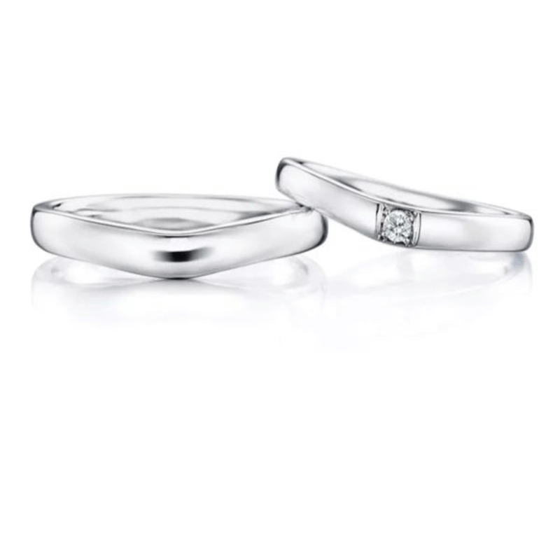 Elegant Couple Ring Set