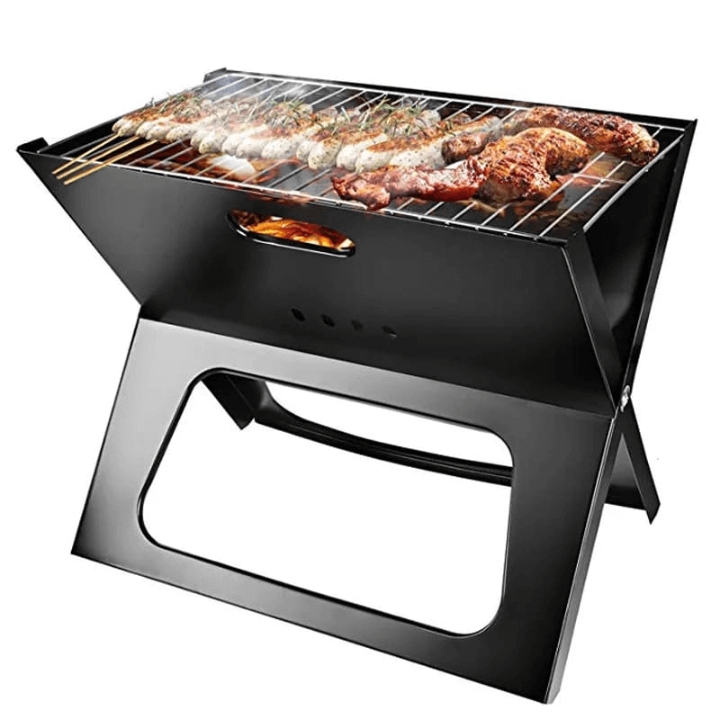 Instant Foldable Notebook BBQ Grill 