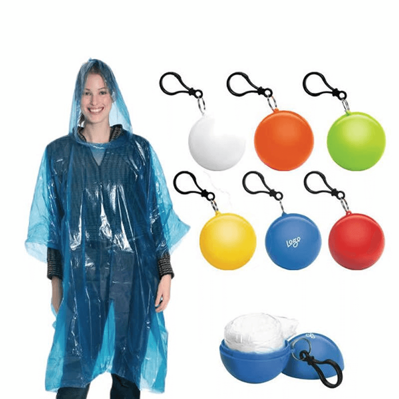 5-pcs-spherical-raincoat-plastic-ball-keychain