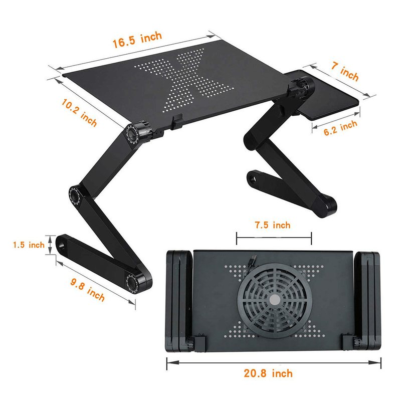 Laptop Stand With Adjustable Folding Ergonomic Design Notebook Price in Pakistan | LAPTAB