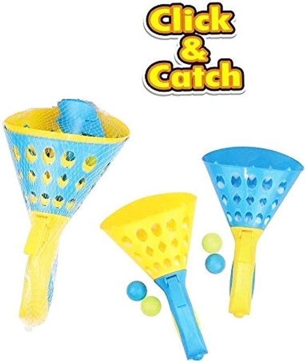 FunBlast Click and Catch Twin Ball Game