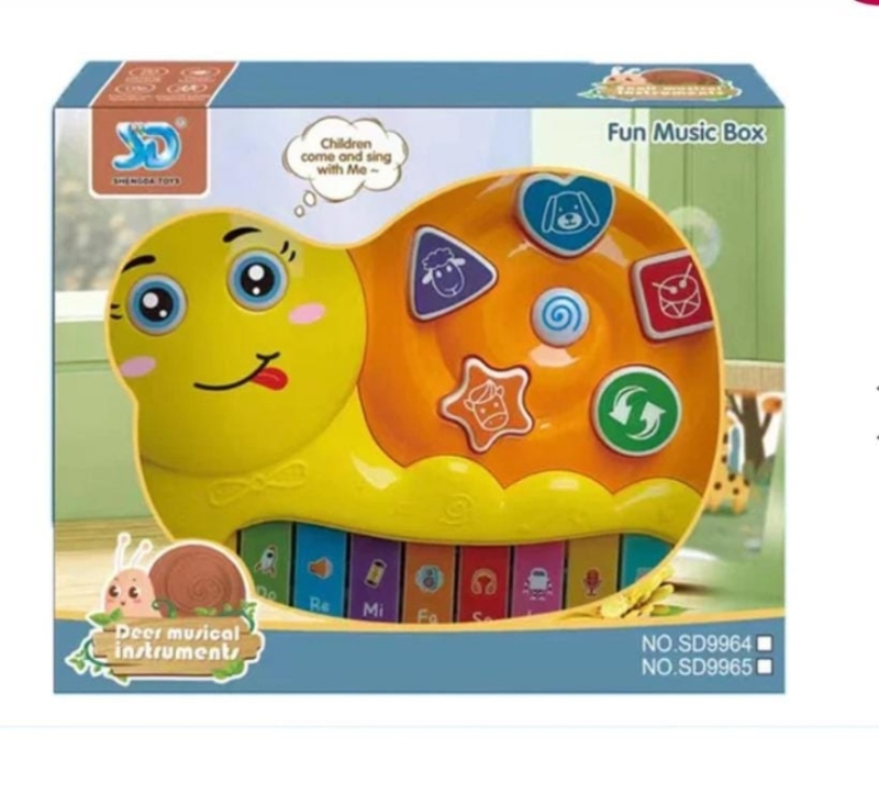 Kids-battery-operated-snail-piano