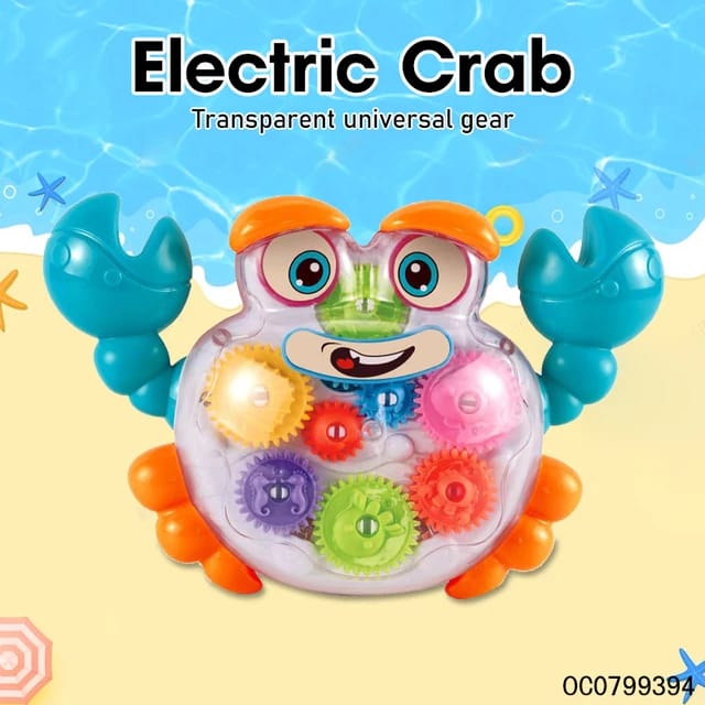 Gear-crab-toy-for-kids-with-music-3d-lights-and-sound
