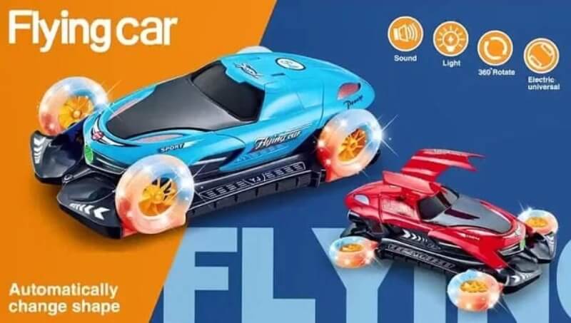  Battery operated Flying car with light sounds Price in Pakistan | LAPTAB