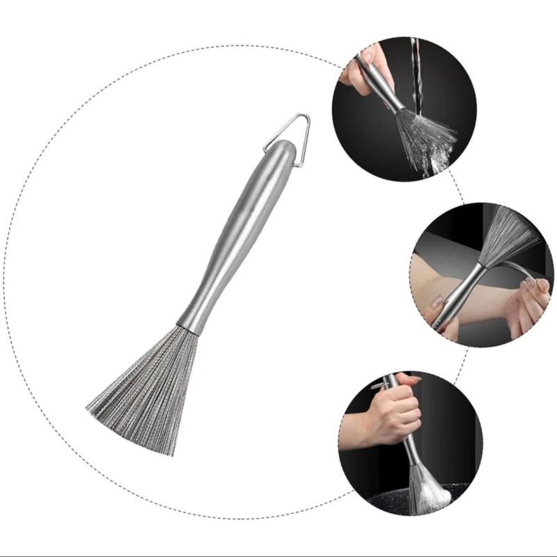 Stainless-steel-pan-brush-metal