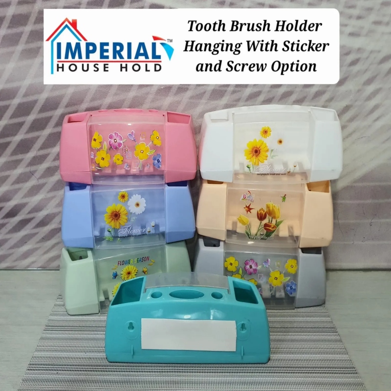 wall-mounted-multifunctional-toothbrush-holder