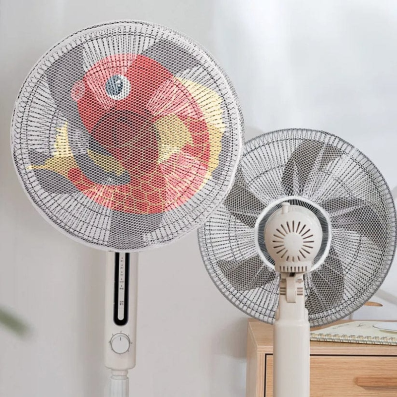 Cartoon Printed Safety Net Dust proof Fan Cover  Price in Pakistan | LAPTAB