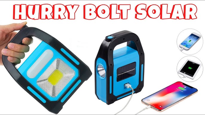 Solar Portable Spotlight - USB Rechargeable, Waterproof, Eco-Friendly Price in Pakistan | LAPTAB
