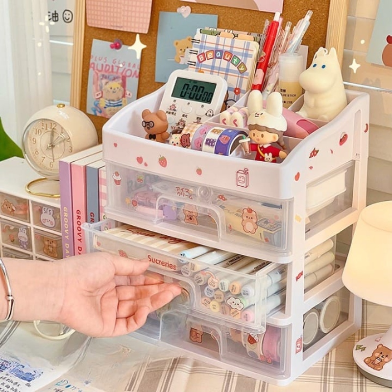 drawer-desktop-cosmetic-storage-box