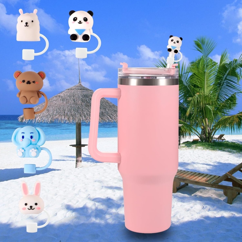 15-pcs-cute-silicone-straw-cover-cap-for-stanley-cup