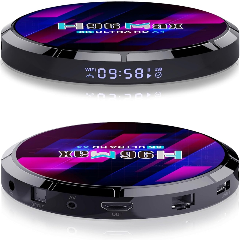 H96 MAX For Led Lcd Android TV 13.0 Version Tv Box 4 64GB