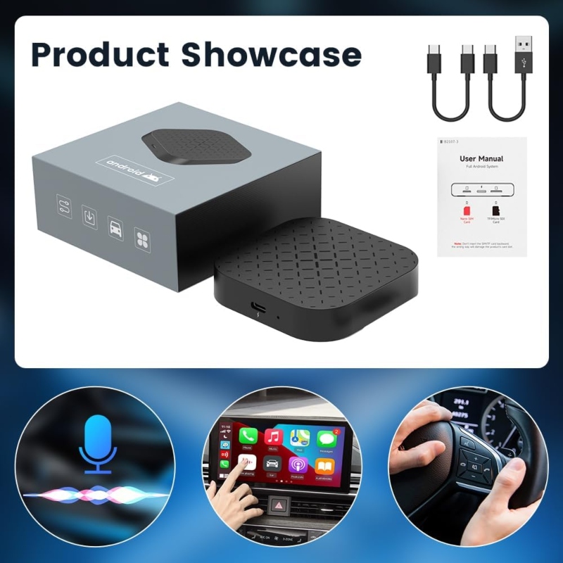 CARLINKIT T BOX 2+16GB APPLE ANDROID 11.0 WIRELESS CARPLAY