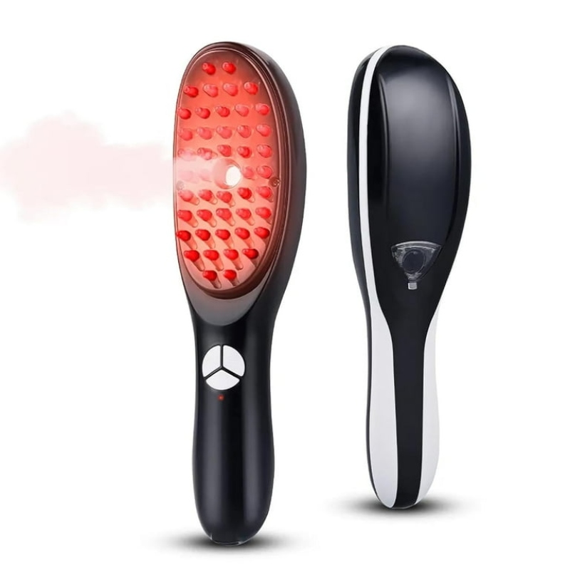 Hair Growth Brush with Steam and Vibration