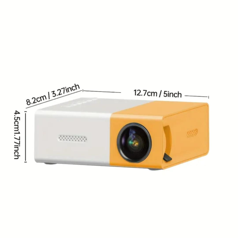 Portable Pico Full Color LED LCD Video Projector
