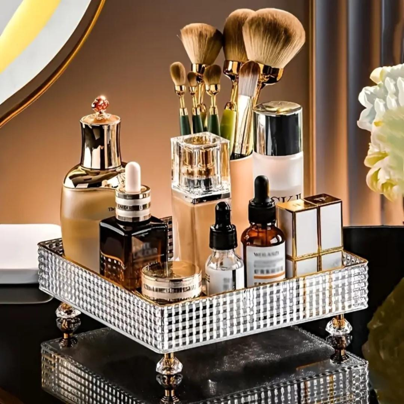 Cosmetics Storage Organizer Tray