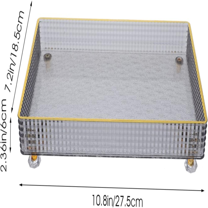 Cosmetics Storage Organizer Tray