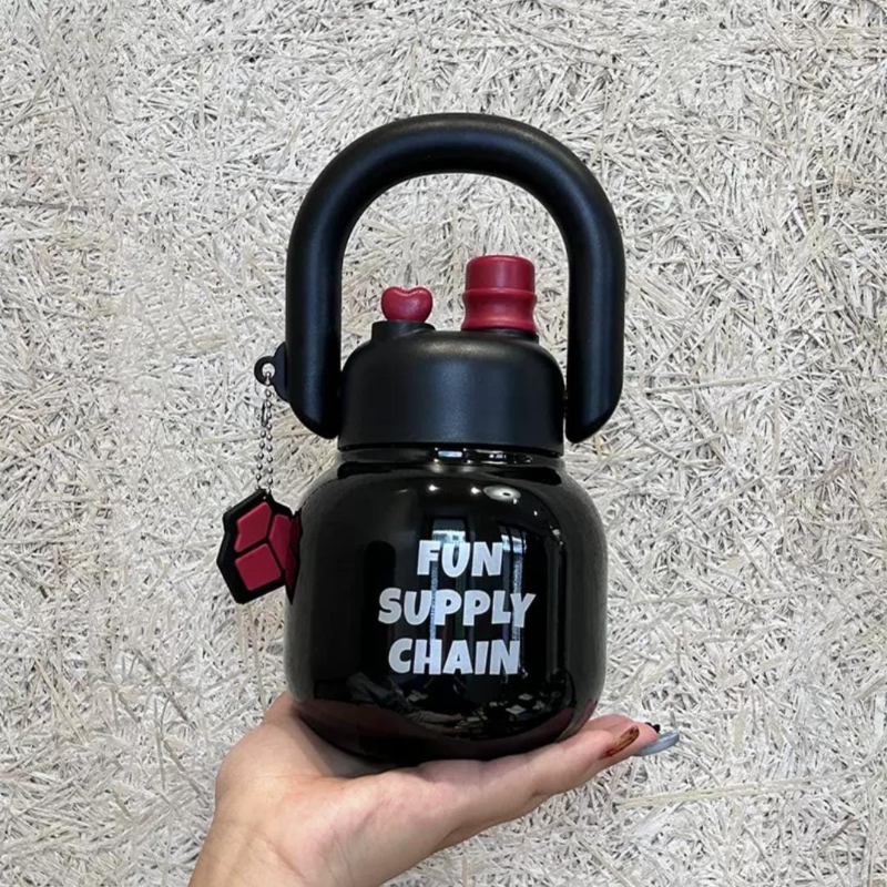  Stainless Steel Insulated Mug with Straw 