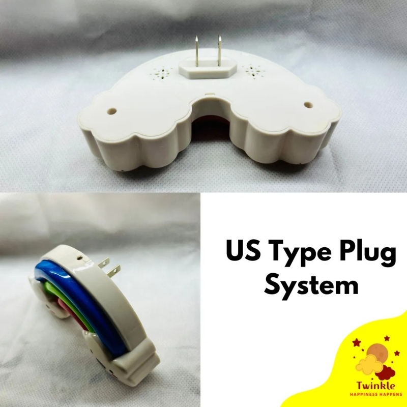 Sensor System Rainbow Cloud shape night light color Price in Pakistan | LAPTAB